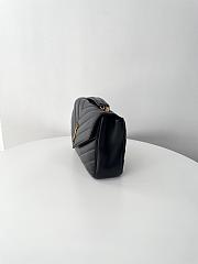 Fortok YSL Lou Lou Bag Black 32x20x9cm - 6