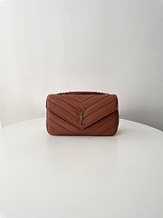 Fortok YSL Lou Lou Bag Chocolate 29x17x8cm - 1
