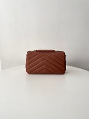Fortok YSL Lou Lou Bag Chocolate 29x17x8cm - 6
