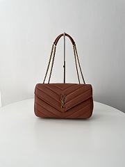 Fortok YSL Lou Lou Bag Chocolate 29x17x8cm - 5
