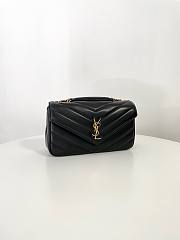 Fortok YSL Lou Lou Bag Black 29x17x8cm - 6