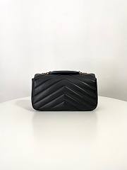 Fortok YSL Lou Lou Bag Black 29x17x8cm - 3