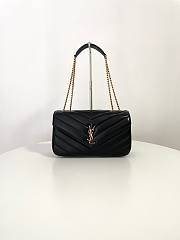 Fortok YSL Lou Lou Bag Black 29x17x8cm - 1