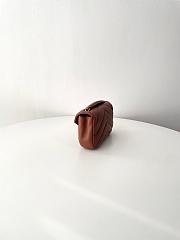 Fortok YSL Lou Lou Micro Bag Chocolate 20x12x5cm  - 2