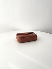 Fortok YSL Lou Lou Micro Bag Chocolate 20x12x5cm  - 5