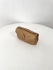 Fortok YSL Lou Lou Micro Bag Brown 20x12x5cm  - 5