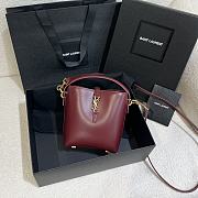 Fortok YSL Le 37 Mini In Shiny Leather Rouge 15cm13cm6cm - 1