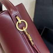 Fortok YSL Le 37 Mini In Shiny Leather Rouge 15cm13cm6cm - 5