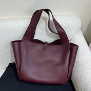 Fortok Saint Laurent Le 5 À 7 Bea Leather Rouge 50cm28cm18cm - 4