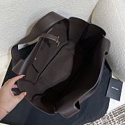 Fortok Saint Laurent Le 5 À 7 Bea Leather Dark Chocolate 50cm28cm18cm - 6
