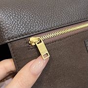Fortok Saint Laurent Le 5 À 7 Bea Leather Dark Chocolate 50cm28cm18cm - 5