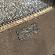 Fortok Saint Laurent Le 5 À 7 Bea Leather Dark Chocolate 50cm28cm18cm - 3