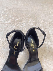 Fortok Saint Laurent Opyum - Black - Sandal Heels - Silver - 5