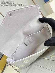 Fortok Louis Vuitton Félicie Pochette Brume / Quartz M14227 12 x 3 x 21 cm - 4