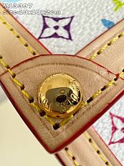 Fortok Louis Vuitton Monogram Takashi Murakami White Multicolor Wallet 19 x 10 x 2 cm - 5