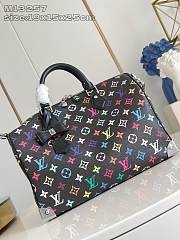 Fortok Louis Vuitton Monogram Takashi Murakami Soft Speedy 30 Black 21 x 17 x 30 cm - 3