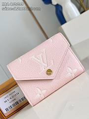 Fortok Louis Vuitton Victorine Wallet Pink 12 x9 x 2 cm - 1