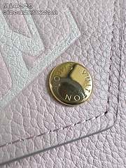 Fortok Louis Vuitton Victorine Wallet Pink 12 x9 x 2 cm - 6