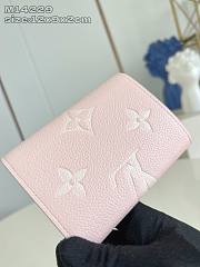 Fortok Louis Vuitton Victorine Wallet Pink 12 x9 x 2 cm - 4