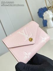 Fortok Louis Vuitton Victorine Wallet Pink 12 x9 x 2 cm - 3