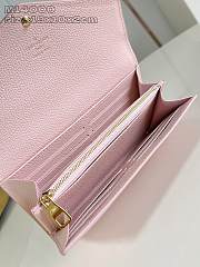 Fortok Louis Vuitton Sarah Wallet Pink 19 x 10 x 2 cm - 6