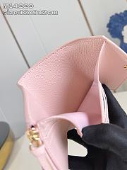 Fortok Louis Vuitton Sarah Wallet Pink 19 x 10 x 2 cm - 5