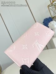 Fortok Louis Vuitton Sarah Wallet Pink 19 x 10 x 2 cm - 3
