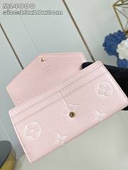 Fortok Louis Vuitton Sarah Wallet Pink 19 x 10 x 2 cm - 2