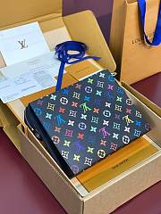 Fortok Louis Vuitton x Takashi Murakami Pouch Black 20 x 5.5 x 25 cm - 5