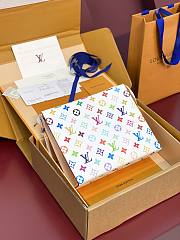 Fortok Louis Vuitton x Takashi Murakami Pouch White 20 x 5.5 x 25 cm - 1