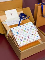 Fortok Louis Vuitton x Takashi Murakami Pouch White 20 x 5.5 x 25 cm - 2