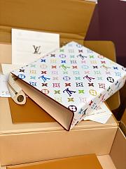 Fortok Louis Vuitton x Takashi Murakami Pouch White 20 x 5.5 x 25 cm - 3