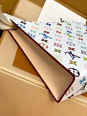 Fortok Louis Vuitton x Takashi Murakami Pouch White 20 x 5.5 x 25 cm - 5