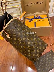 Fortok Louis Vuitton Neverfull Brown 31x28x14CM - 4
