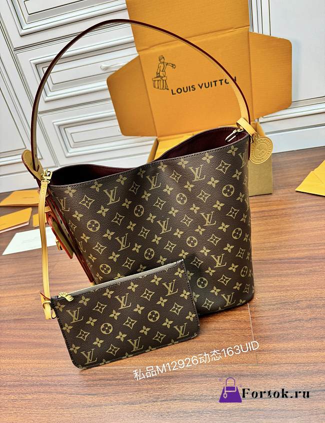 Fortok LOUIS VUITTON All In GM Brown Monogram Empreinte 26x31x18CM - 1