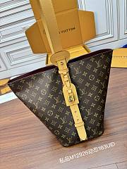 Fortok LOUIS VUITTON All In GM Brown Monogram Empreinte 26x31x18CM - 4
