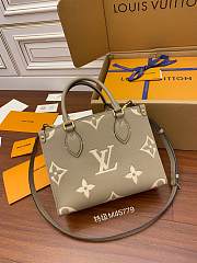 Fortok Louis Vuitton OnTheGo Bicolor Monogram Empreinte 25x19x11.5CM - 4