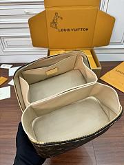 Fortok Louis Vuitton Toiletry Brown Monogram M11750 24x13x13CM - 6
