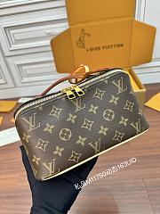 Fortok Louis Vuitton Toiletry Brown Monogram M11750 24x13x13CM - 5