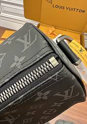 Fortok Louis Vuitton Keepall Bandoulière Black 34x21x12CM - 4