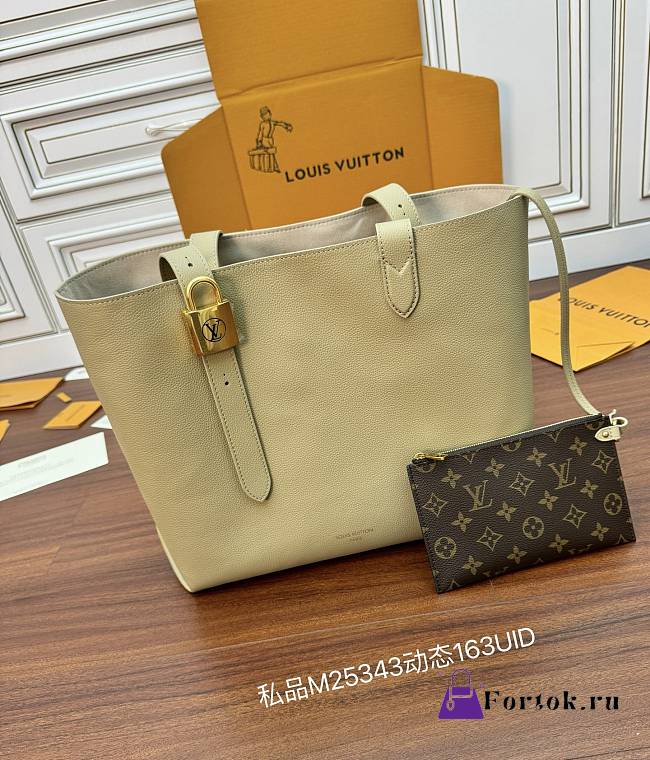 Fortok Louis Vuitton Low Key Cabas MM Clay M25343 47x30x14CM - 1