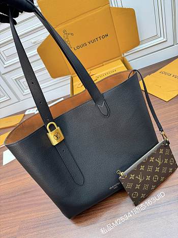 Fortok Louis Vuitton Low Key Cabas MM Black M25343 47x30x14CM