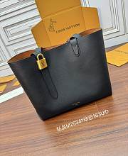 Fortok Louis Vuitton Low Key Cabas MM Black M25343 47x30x14CM - 3
