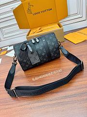 Fortok Louis Vuitton KeepAll Black 27x17x13CM - 5