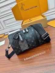 Fortok Louis Vuitton KeepAll Black 27x17x13CM - 3