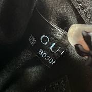 Fortok Gucci Jackie Full Black 13x 19 3cm - 5