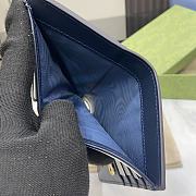 Fortok GG Emblem zip card case Blue 13 x 9 x 3 cm - 2
