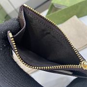Fortok Gucci Luce Card Case Brown 11.5 x 7.5 x 1.5 cm - 6