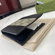 Fortok Gucci GG Supreme Wallet 11 x 9 cm - 5
