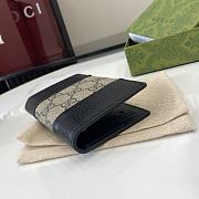 Fortok Gucci GG Supreme Wallet 12 x 7.5 cm  - 6